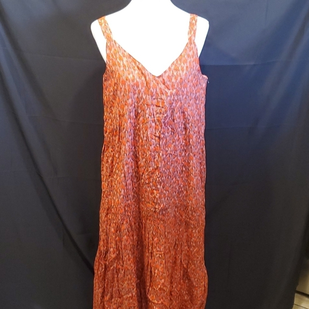 Joie Tea Rose Maxi Dress SZ MD